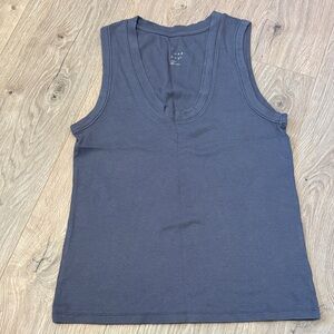 a new day Charcoal Tank Top